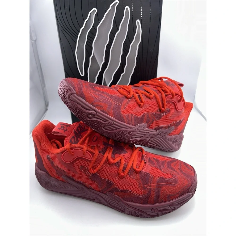 Puma Melo MB.03 Lo Team Puma Team Regal Red - For All Time Men's Size 10.5